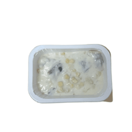 Filety śledziowe w sosie śmietanowym z dodatkiem jabłka i cebuli (300g)