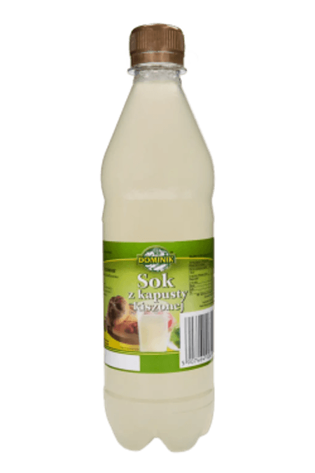 Sok z kapusty kiszonej Dominik (0,5l)