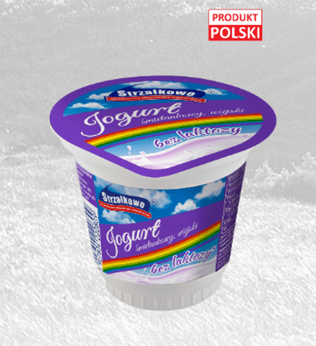 Jogurt śmietankowy wiejski bez laktozy