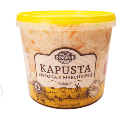 Kapusta kiszona z marchewką (5kg)