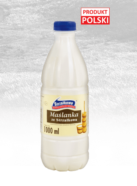 Maślanka naturalna ze Strzałkowa