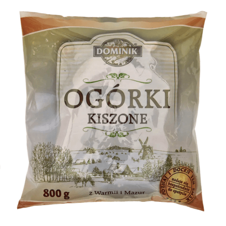 Ogórki kiszone w worku (800g)